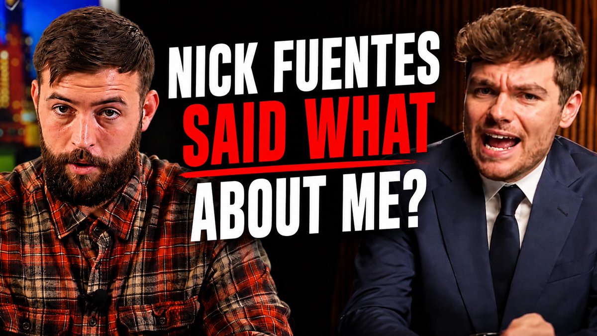 I respond to some commentary directed at me from Nicholas J. Fuentes recently on the show and address some broader conversations happening in America First right now. I simply tell the truth.