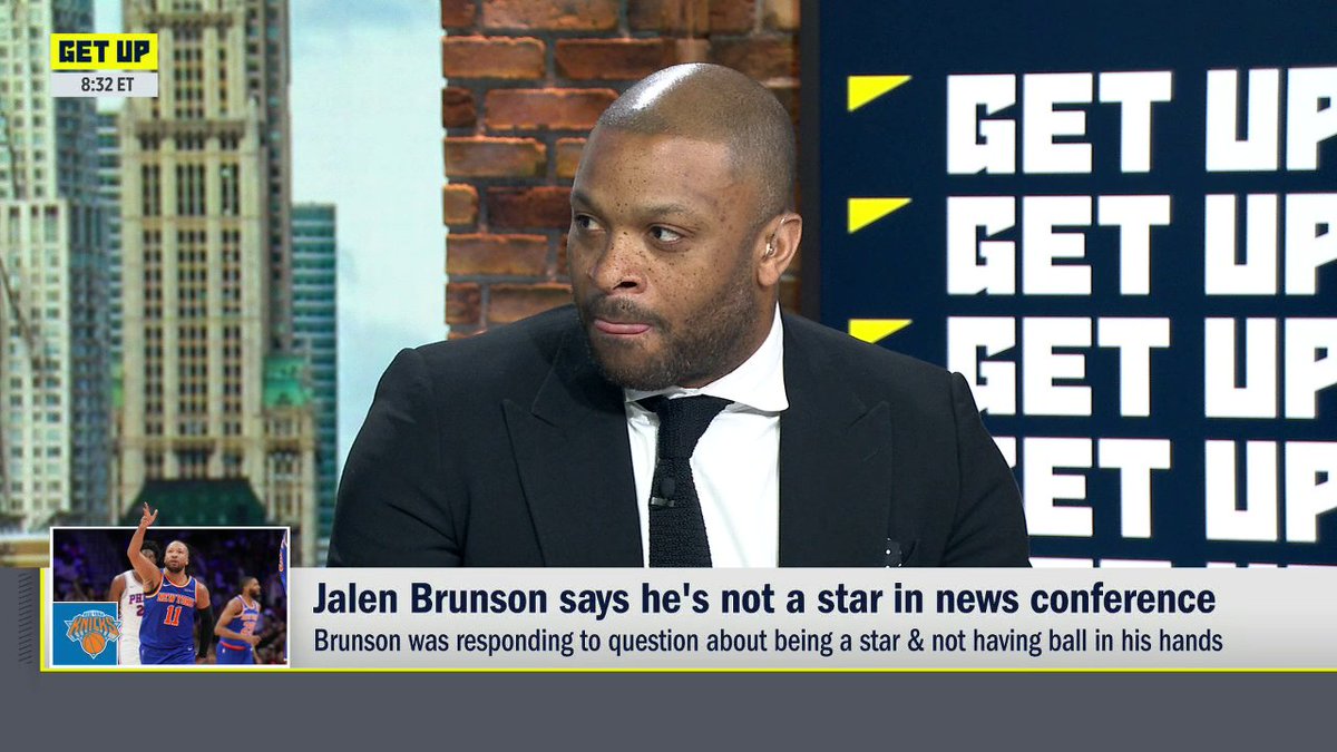 "The humble warrior. He just wants to play basketball. ... He definitely just wants to win." P.J. Tucker reacts to Jalen Brunson calling himself "not a star" ✍️