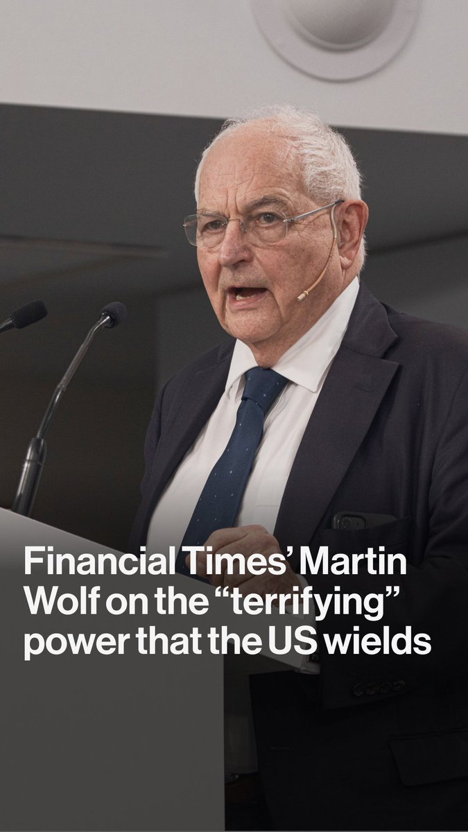 The war's effect on the world's economy is at once stunning and utterly strange: even as the prices of major commodities rise, the markets seem unaffected, closing at record levels in recent weeks. Martin Wolf joins Joe Weisenthal and Tracy Alloway on the Odd Lots podcast to discuss why economic growth remains a constant fact of life and why he thinks the power that the US wields over the globe is "terrifying."