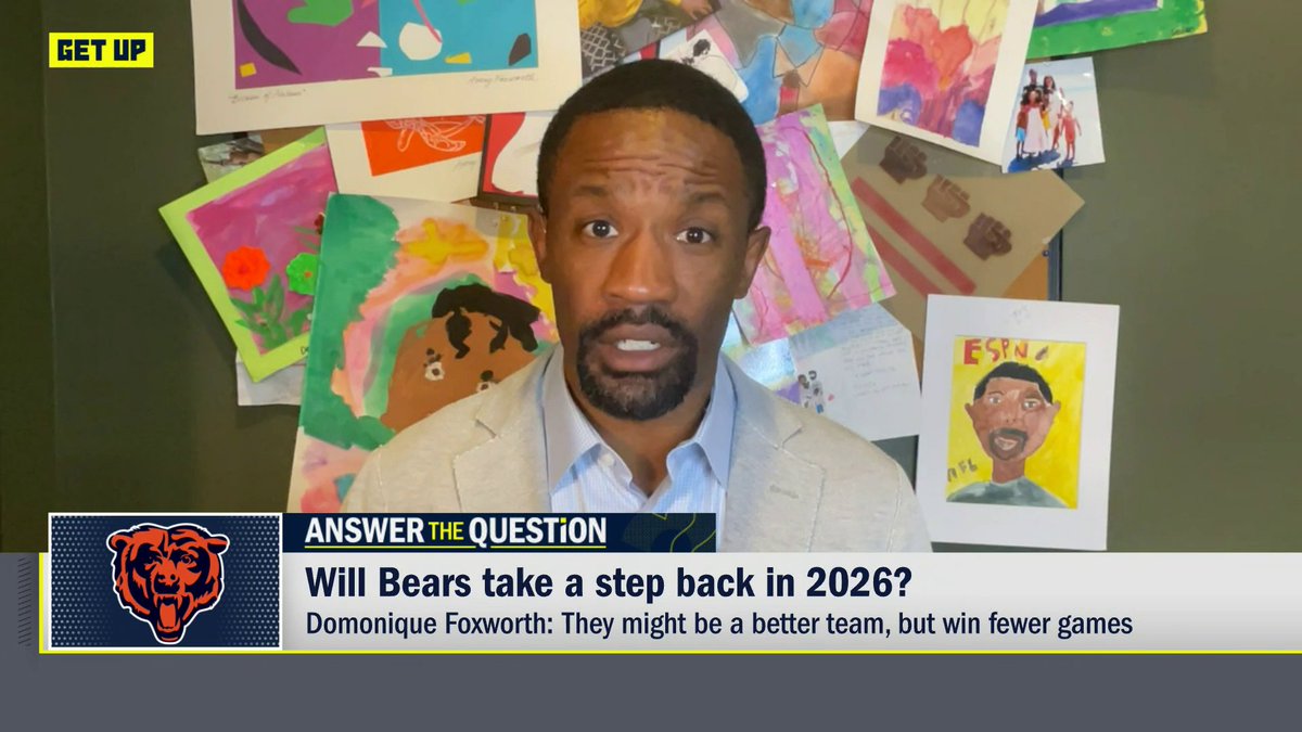 "I think they're going to be a better team. ... I have no reason to believe that this rushing attack is going to fall off. As long as that's there, I think this team will be fine." —Domonique on the Bears' strength of schedule 🏈