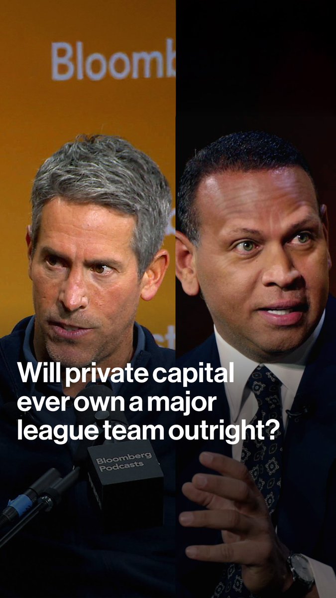 On this week's episode of The Deal, @Arod and Jason Kelly sit down with Alan Waxman to discuss whether a private investment firm will ever fully own an MLB, NBA or NFL team. Tune in to the conversation wherever you get your podcasts