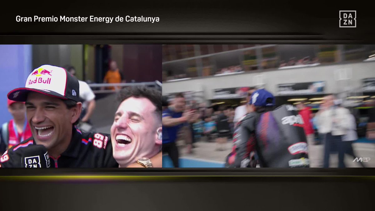 ¿Nos hemos comido el chiste de Jorge Martín? ¡Sí, nos lo hemos comido! 😆 #CatalanGP 🇪🇸 #MotoGP 🏁