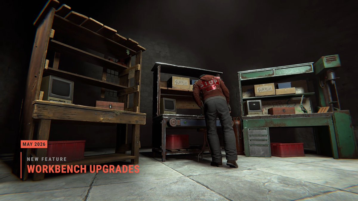 Workbenches in Rust have just been updated with a new system of game-changing upgrades. 📈☢️⚙️ Read more on our DevBlog: