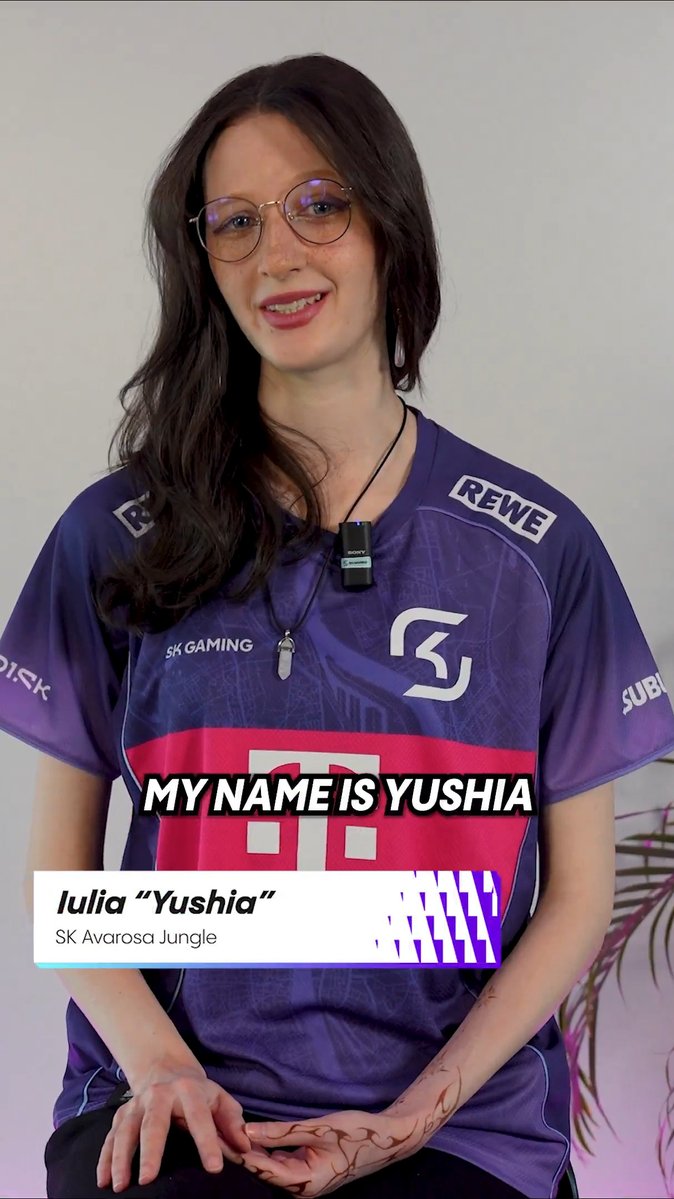 Get to know our new SK Avarosa Jungler, Yushia Which player did she want to play with, what are her personal goals this year - find out here 📺 #EQUALESPORTS #SKWIN #theSKway