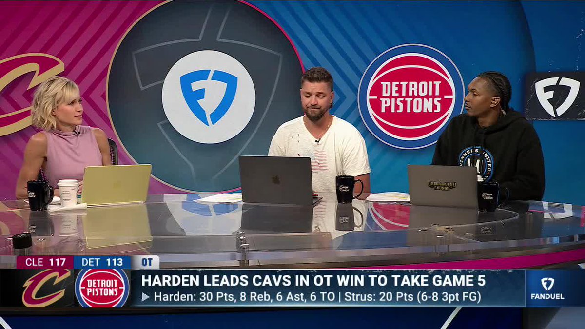 "This is BS! ... Detroit got smoked." - Chandler Parsons CP &amp; Lou Williams are adamant that the Cavs fouled the Pistons on the last play to end regulation 🗣️ "It's unacceptable." - LW Michelle Beadle | Chandler Parsons | Lou Williams