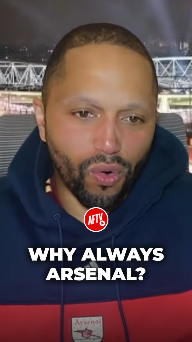 People hate Arsenal because we are successful 😅 #AFTVLive #Arsenal #AFTV