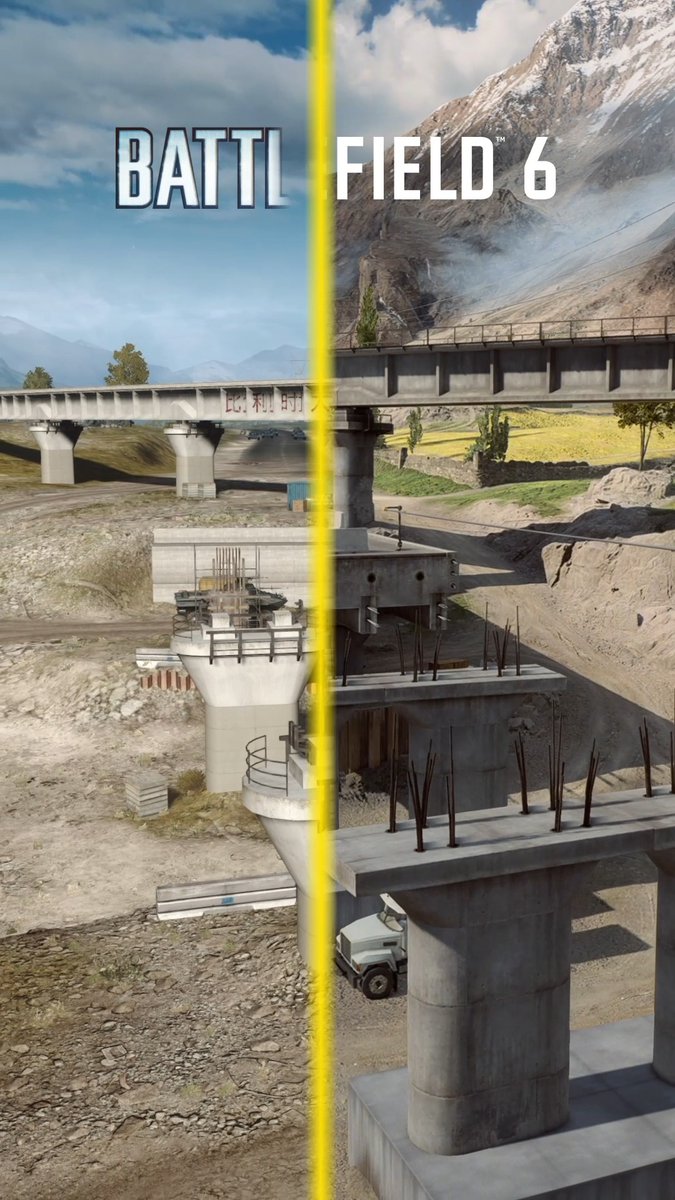 The legacy continues 🚂💥 A BF4 classic reborn, Golmud Railway returns in BF6, bigger, louder, built for all-out war in Season 3.