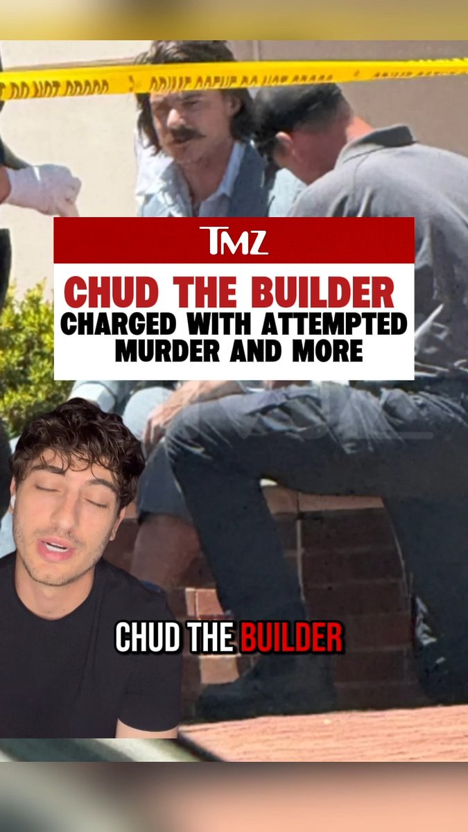 Streamer Chud the Builder has been charged with attempted murder after the shooting outside a Tennessee courthouse, just days after his arrest over a chaotic steakhouse livestream incident. 🚨