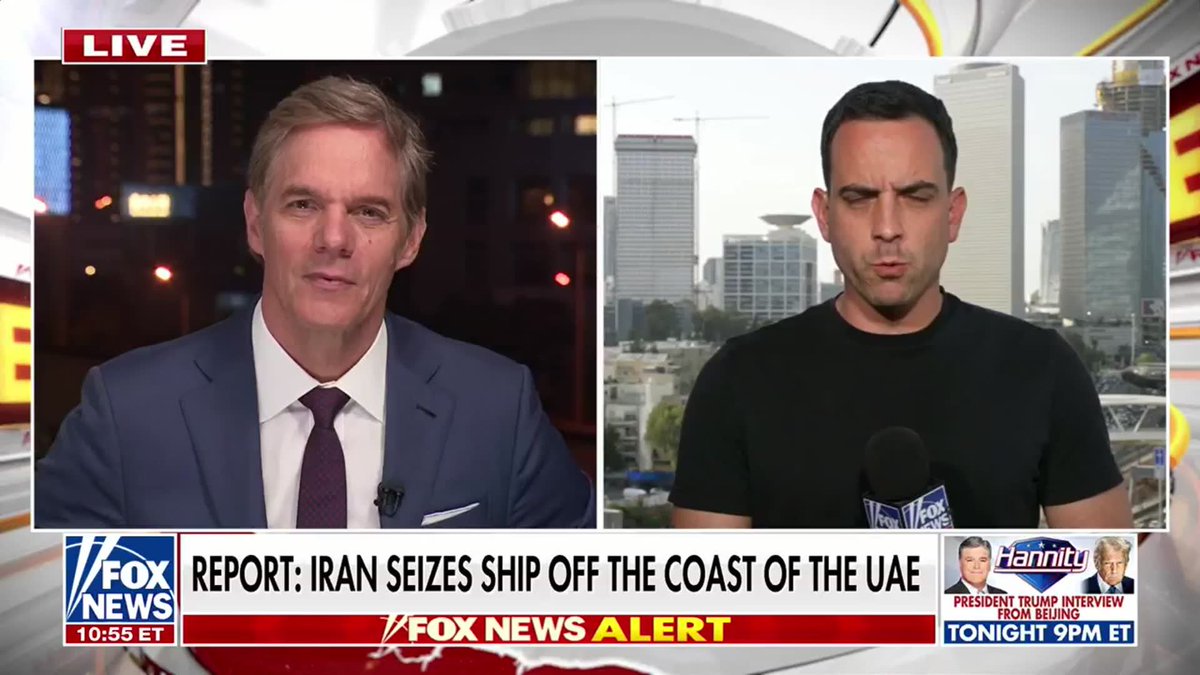 NEW: Iran has reportedly seized a ship off the coast of the UAE, ramping up tensions in the region as disputes grow over alleged attacks and a denied Netanyahu visit. U.S. officials say talks with the Iranian regime have made some progress but remain uncertain, with Iran signaling it’s ready for either diplomacy or conflict, Trey Yingst reports.