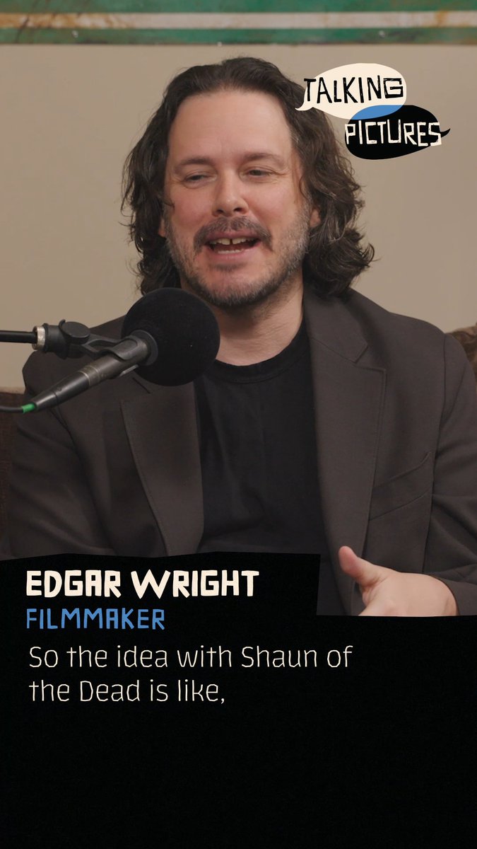 Filmmaker edgarwright talks movies and shares how he's playfully incorporated popular genre conventions in his own films – as he kicks off our latest podcast season of TALKING PICTURES with Ben Mankiewicz. Now streaming, wherever you get your podcasts: