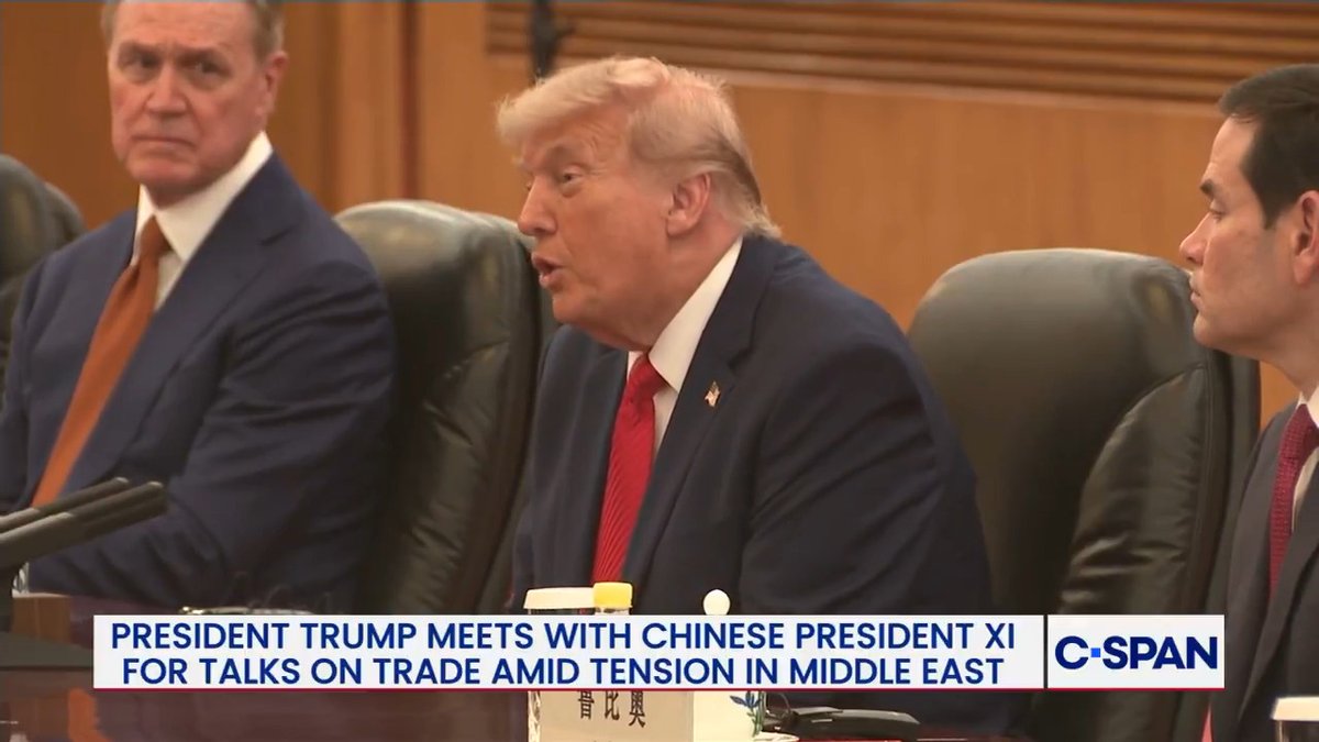 🇺🇸🇨🇳 Trump to Xi Jinping, no filter: “You’re a great leader. I say it to everybody. Some people don’t like me saying it… but I say it anyway, because it’s true.”