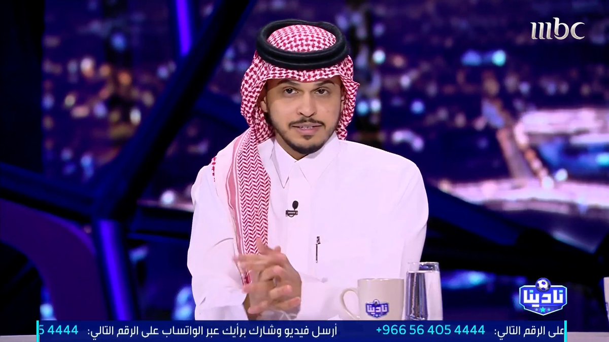 فارس الفزي يتحدث في برنامج رياضي بفكر حواري وعقلية ناس مالها بالكوره من اللي جابه للبرنامج !؟