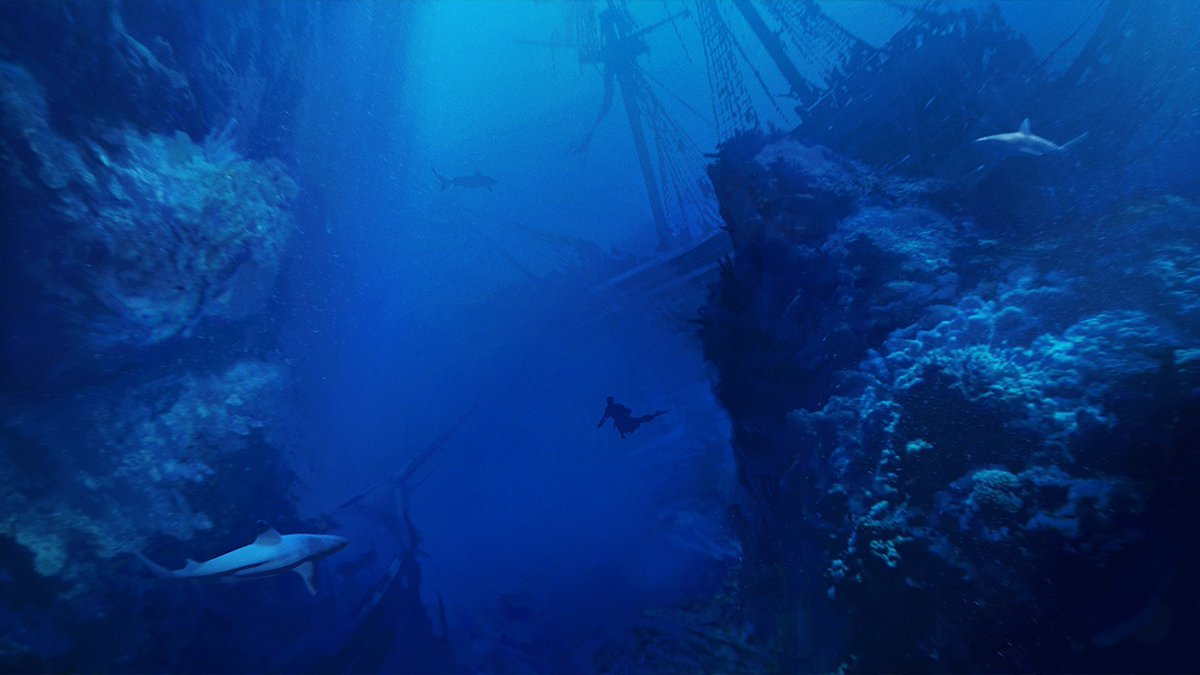 Check out one minute of underwater gameplay – including a shark encounter – from Assassin's Creed Black Flag Resynced, the upcoming remake of one of the most beloved games in the Assassin's Creed series.