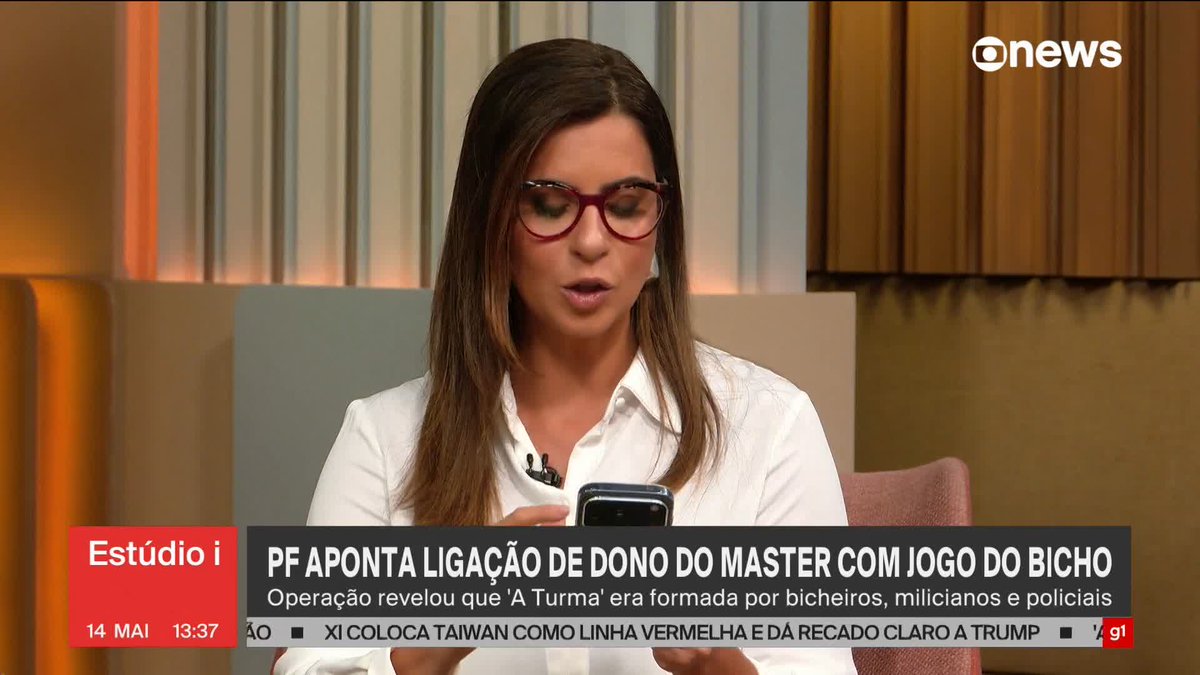 De acordo com as investigações da operação Compliance Zero, Henrique Vorcaro usava um número registrado na Colômbia. Segundo a Polícia Federal, isso se harmoniza com um "padrão de ocultação e precaução normalmente associada a estruturas criminosas sofisticadas". ➡️ Assista à #GloboNews: #Estudioi #DanielVorcaro #CasoMaster #PF