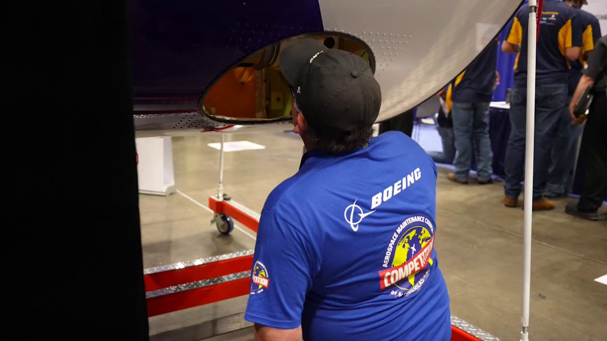 Congratulations to the #TeamBoeing mechanics who competed in the Aerospace Maintenance Council Competition at this year’s #MROAmericas! We’re proud to sponsor this annual event — which features 90 competitors — to celebrate the contributions of aviation maintenance technicians and raise awareness of the knowledge and skill required to maintain safe, airworthy aircraft. Learn more: