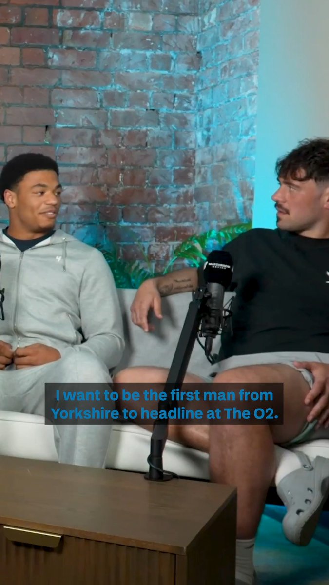 🗣️ "I want to be the first man from Yorkshire to headline at The O2" 😂 The latest episode of Pat Brown and Dave Allen Discuss with guest Leo Atang is out now!