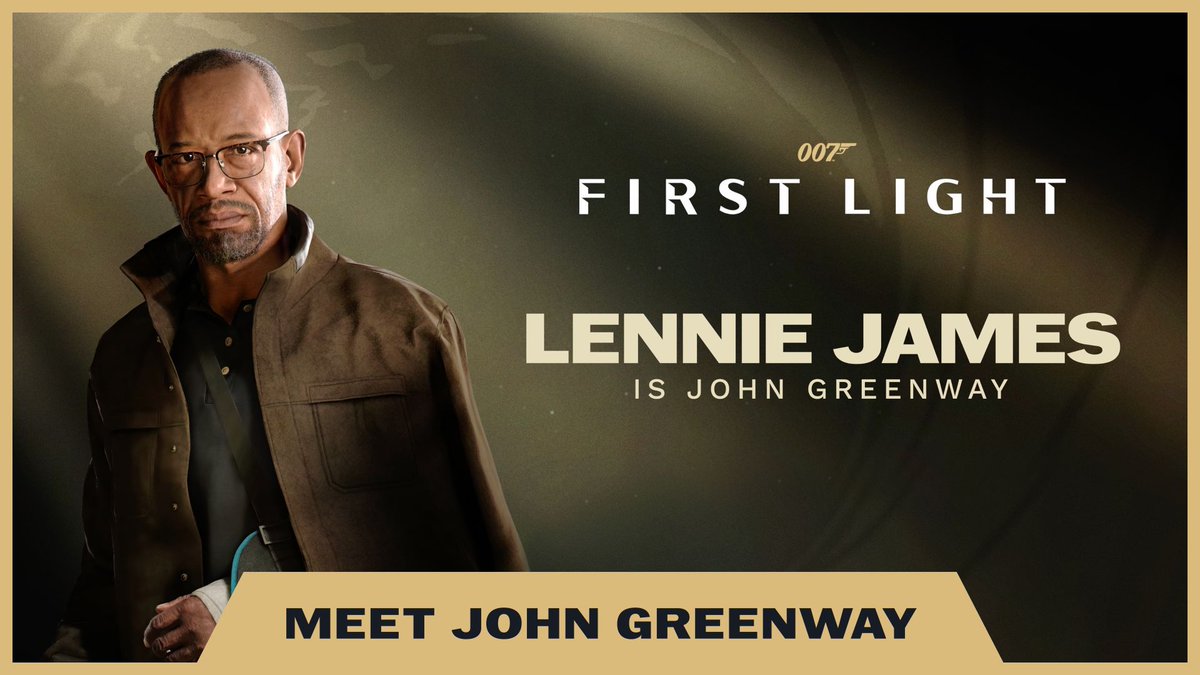 John Greenway, played brilliantly by Lennie James, is a duty-bound and consummate professional who plays a pivital role in guiding James Bond on his journey to #EarnTheNumber. Pre-order now and get a free Deluxe Edition Upgrade. Lennie James #EarnTheNumber #007FirstLight