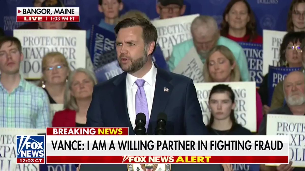 NEW: Vice President JD Vance defends America’s social safety net while warning that unchecked fraud is destroying the "spirit of generosity" that sustains it. "We don't want low income kids to not be able to afford a bite to eat. We want to make sure that if you're a poor child or a poor family, you get an opportunity to see a doctor, even if money is particularly tight." "But you know what destroys those programs and not just destroys those programs, but destroys the spirit of generosity that makes those programs possible? It's when local officials and state officials and federal officials, it's when they let the fraudsters take advantage of you instead of fighting for you."