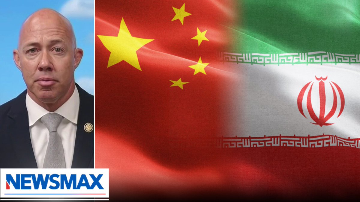 “They don't have the back of their allies. They're out there for China. China is not coming to the rescue of Iran right now.” — Florida Rep. Brian Mast breaks down China’s complex relationship with Iran E.D. Hill RickLeventhal