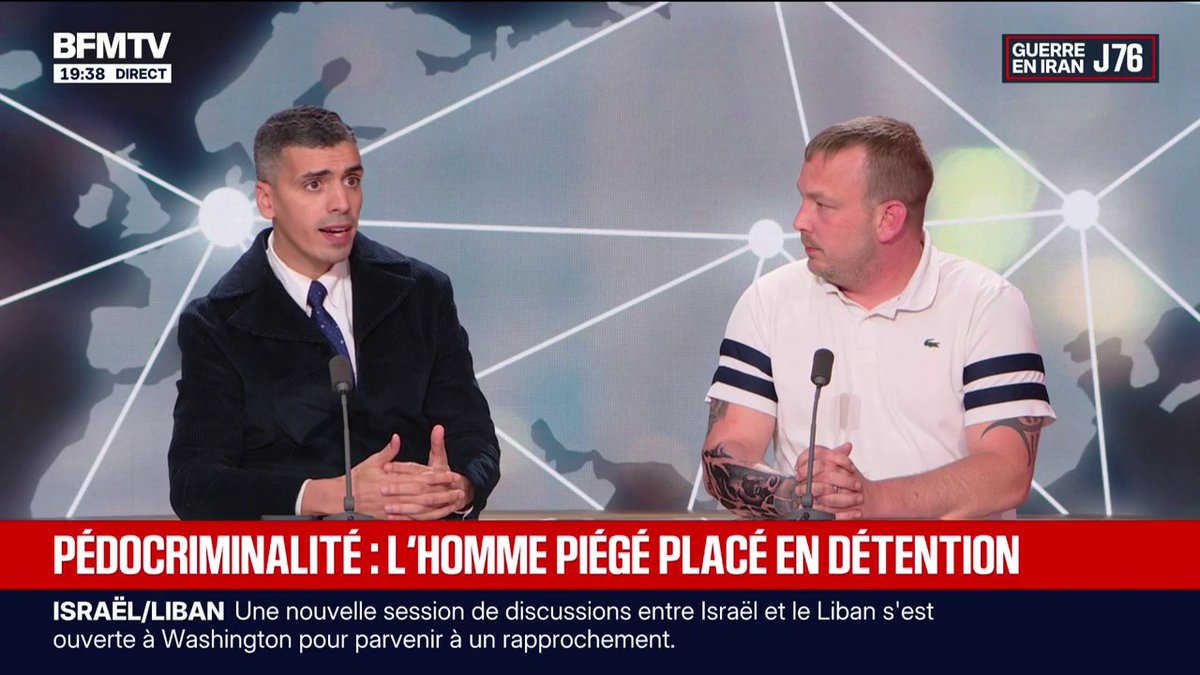 Pédocriminel présumé piégé en live: "Je suis mal à l'aise avec cette façon d'agir", estime Mourad Battikh, avocat pénaliste