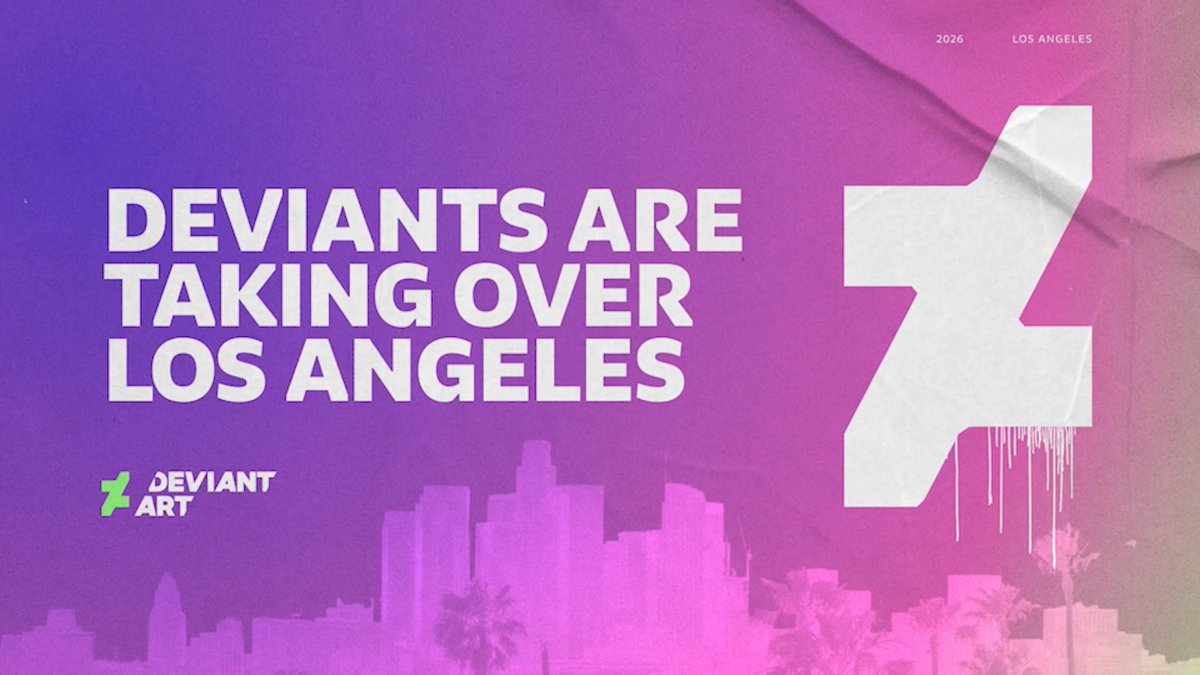Recently, DeviantArt took over Los Angeles. 🎨 Over 200 billboards, street posters, and bus shelters across the city featured art from real members of our community. Watch the video and see what it looks like to Belong Forever. Bis, Leandro Furlanetto, SixthLeafClover Studios, ˗ˏˋ KovoWolf ˎˊ˗, BeckyKidus, CinnamonDevil, AZmaybe9, and Anastasia-berry