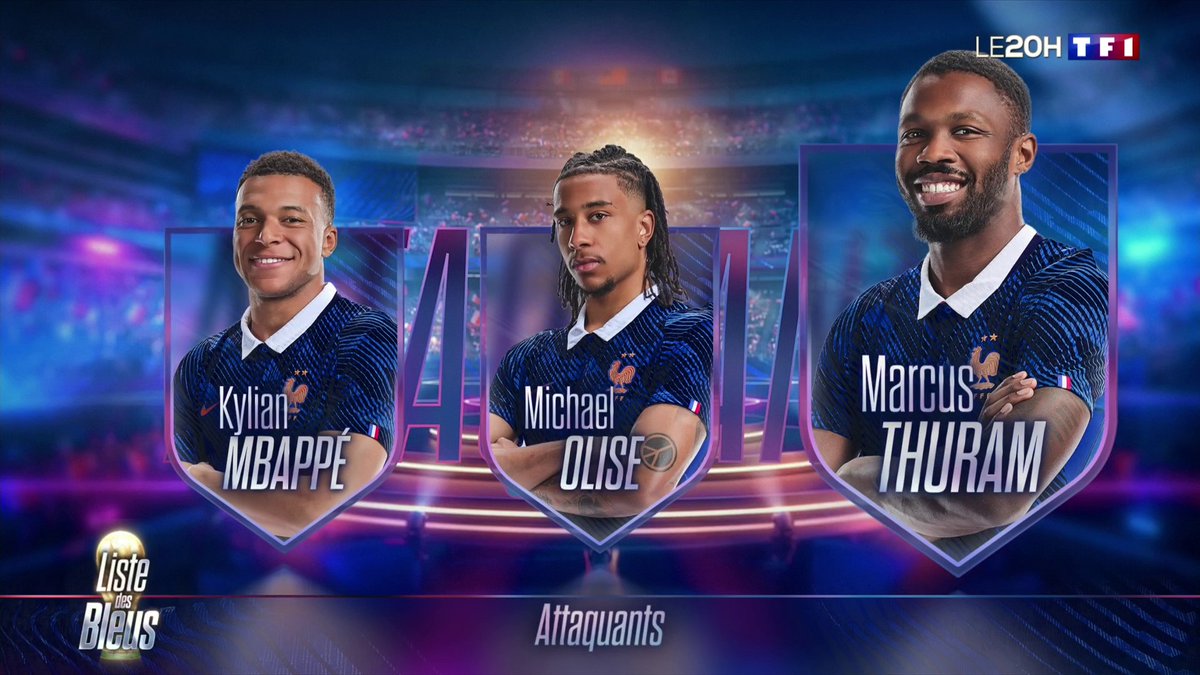 🔴⚽️ Didier Deschamps dévoile la liste des 26 Bleus pour la Coupe du Monde cet été dans #LE20H de TF1