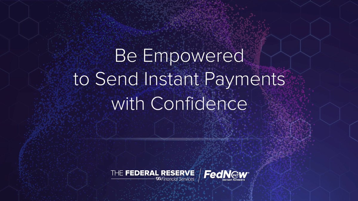 The new FedNow® Service network intelligence API is live! Learn how this tool gives participating financial institutions more information — and confidence — when sending an instant payment: