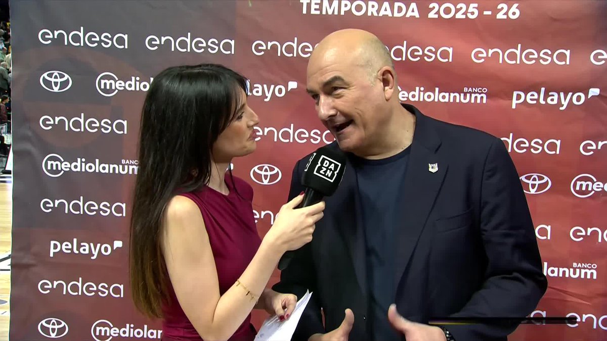 🖤 "Bilbao es una ciudad muy del Athletic Club, pero tiene un corazón tan grande que hay un trocito que lo queremos ganar para toda esta gente" Las palabras de JAUME PONSARNAU a la afición de Surne Bilbao 😎 tras imponerse al Real Madrid. 📺 DAZN España | #LigaEndesa