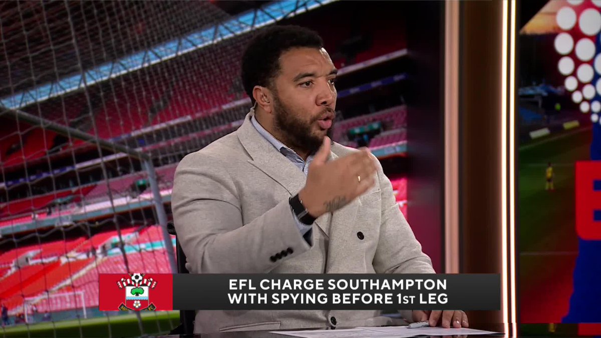 "I feel sorry for their players." Troy Deeney and Geoff Shreeves weigh in on Southampton's spying scandal that's led to Championship playoff final uncertainty. 🗣️