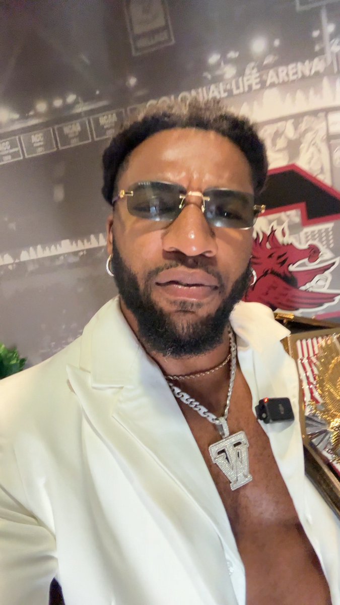 He is known to his fans as the current WWE US Champion, but we know him as McCausland College of Arts and Sciences and South Carolina Football alum, Trick Williams '16. Here is a special message from the champ ahead of WWE SmackDown tomorrow night at Colonial Life Arena. 💪