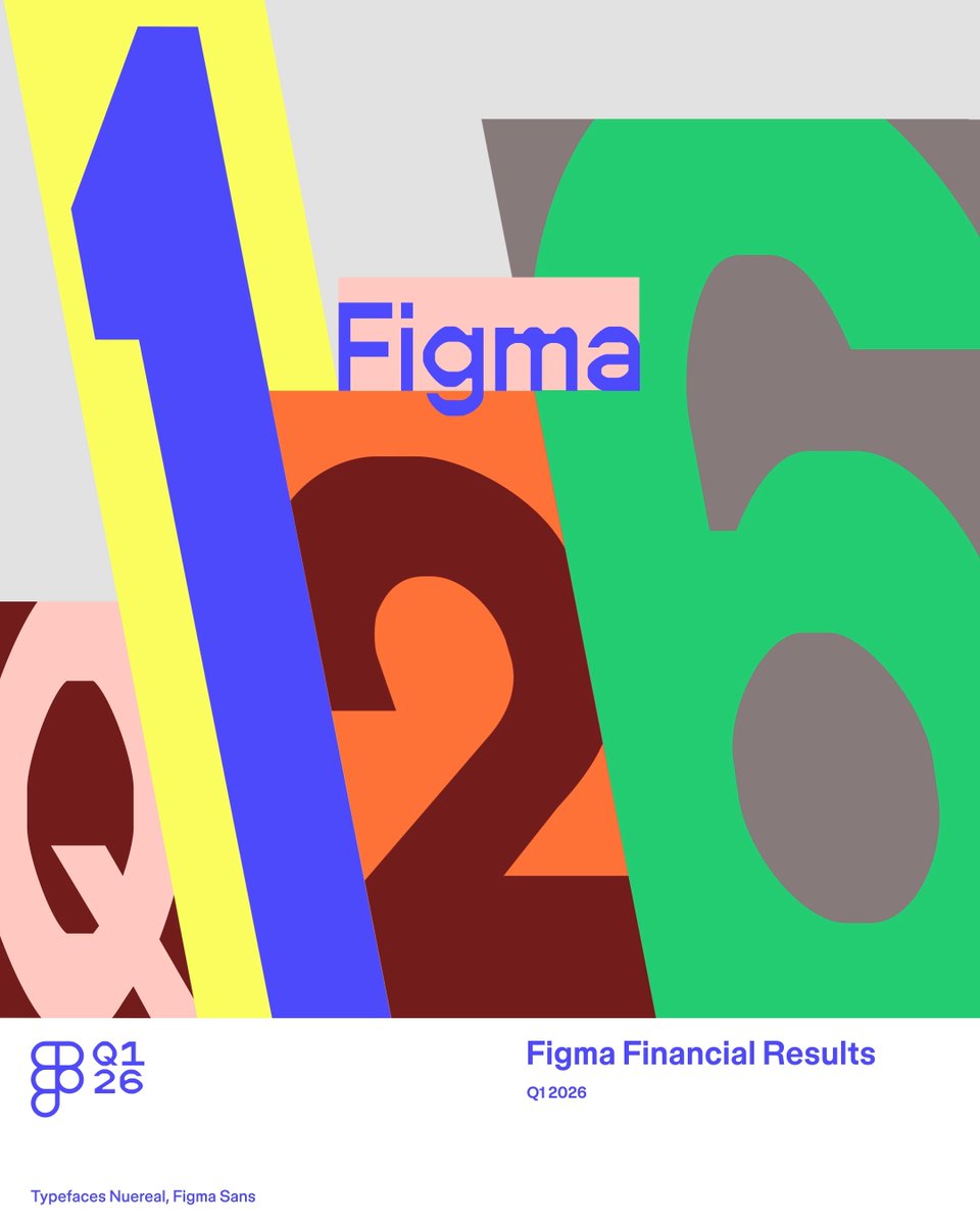 Quick update: not dead. $FIG Q1 results: → 46% YoY revenue growth, accelerating for the 2nd straight quarter → Net Dollar Retention Rate increased to 139%, our highest rate in over two years → Raising 2026 revenue guidance for the year Design matters more than ever.