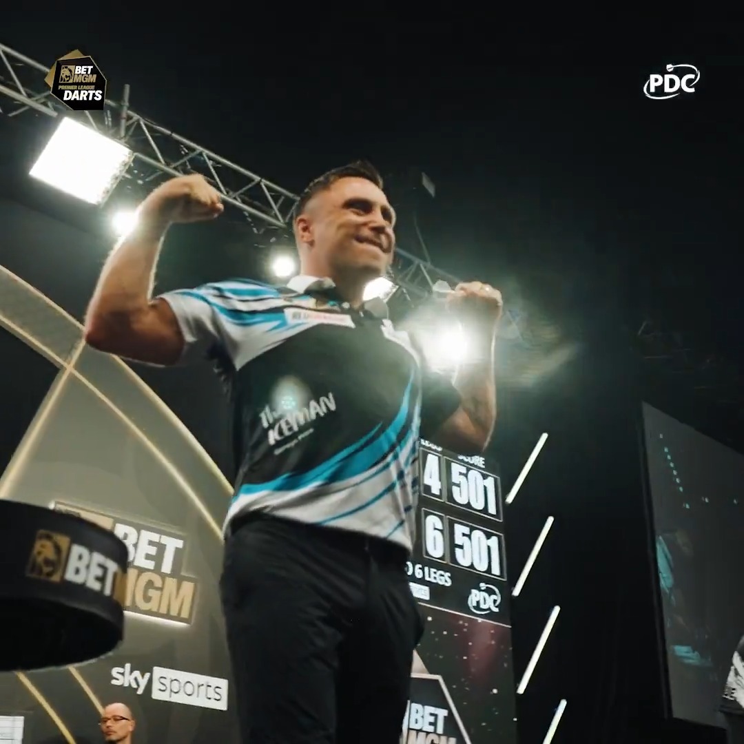 A win that confirms Gerwyn Price's place at The O2! 👏 #PLDarts | Gerwyn Price