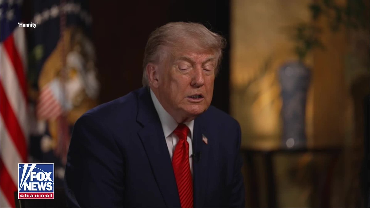 NEW: President Trump tells Sean Hannity 🇺🇸 that Chinese President Xi Jinping offered to assist the U.S. in negotiating with Iran to reopen the Strait of Hormuz. Trump notes that China’s significant oil interests play a major role in its desire to keep the critical waterway open and stable. “President Xi would like to see a deal made. He would like to see a deal made. And he did offer, he said, ‘If I can be of any help at all, I would like to be of help.’” "He said 'If I could be of any help whatsoever, I would like to help.'" The full interview airs tonight at 9 p.m. ET on 'Hannity.'