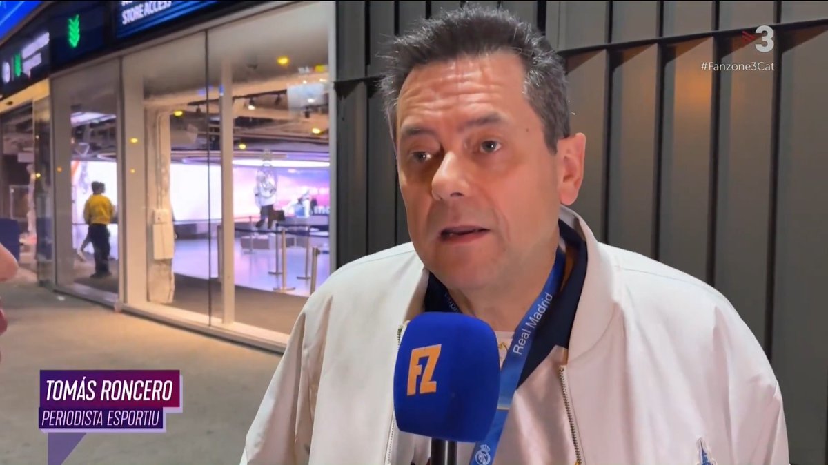 🔵🔴 "Prefereixo un president enfadat que no pas un de resignat". Tomás Roncero, periodista esportiu i madridista. #Fanzone3Cat ▶