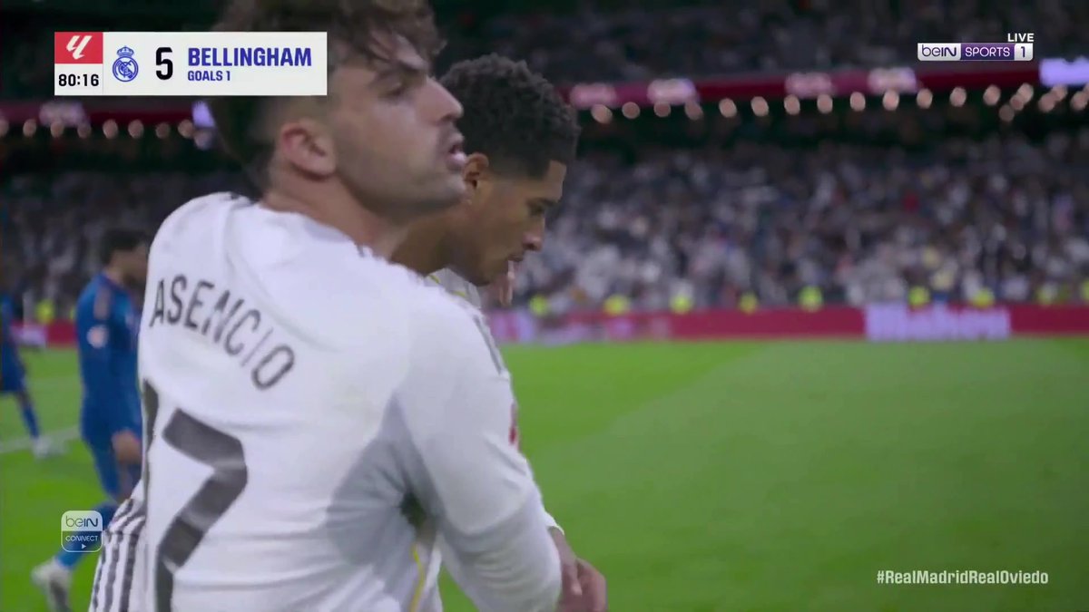 جود بيلينغهام يضيف الهدف الثاني لريال مدريد #الدوري_الإسباني