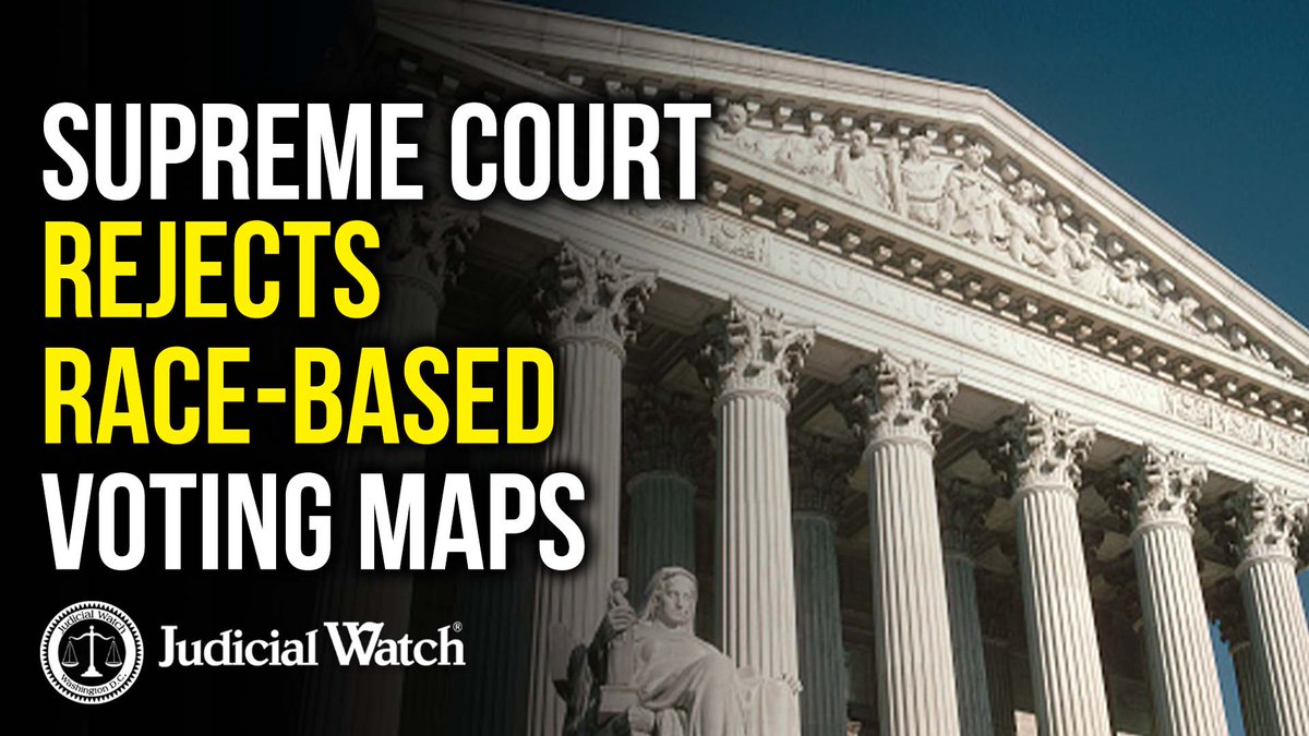 Supreme Court Rejects Race-Based Gerrymandering!
