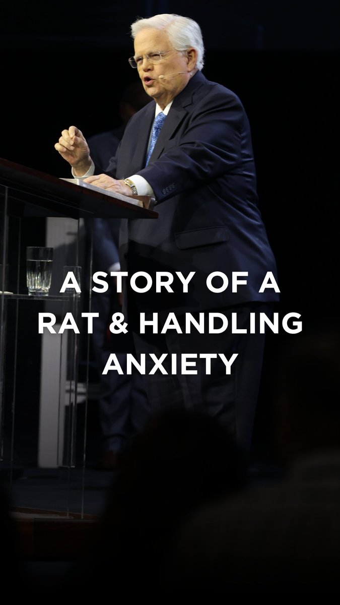 Worry, like a rat, can't breathe in the atmosphere of faith. When crisis hits, your move isn't to panic — it's to climb into God's presence and let worry die there.
