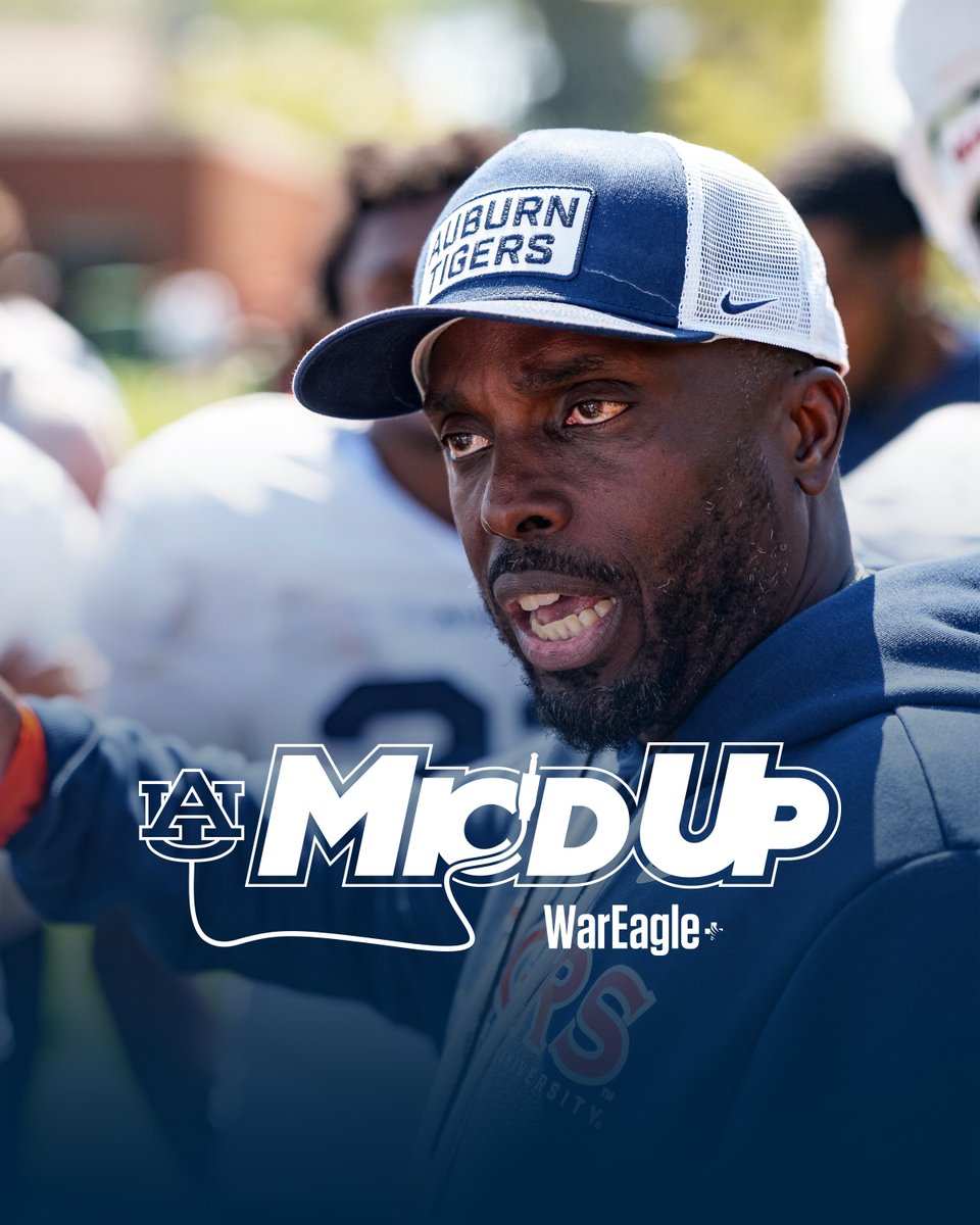 Bringing the juice every snap 🎙️🔥 Tim Banks Mic’d Up streaming now on WarEagle+