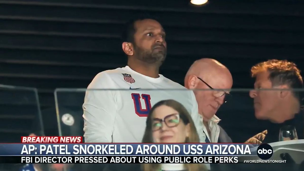 The FBI Director took a rare snorkeling tour of Pearl Harbor – where 900 perished after the Japanese bombed the USS Arizona in WWII. Pierre Thomas has details on the undisclosed outing.