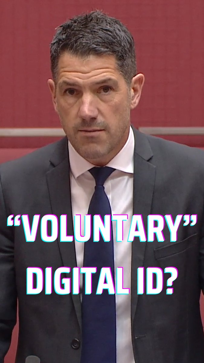 🚨 $654.3 million over 4 years for a ‘voluntary’ Digital ID scheme? Labor just jacked it up from $288 million despite repeatedly promising it would be voluntary and you can choose every single time. $654 million for something we’re free to ignore? Sure thing. To hear more from me and stay up to date, signup to my email newsletter here:
