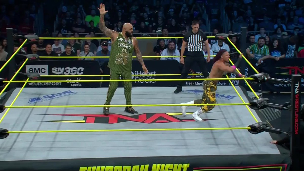 .KC Navarro and A.J. FRANCI$ 💰 clash in a Sactown Street Fight RIGHT NOW on #TNAiMPACT!