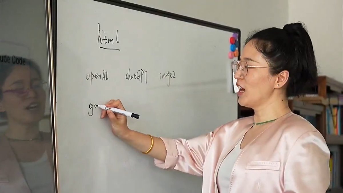 In China, the next generation is growing up surrounded by artificial intelligence tech. From personal tutoring and robotic pet dogs, to young entrepreneurs making money, @SelinaWangTV reports on how children are learning about AI safety and creativity.