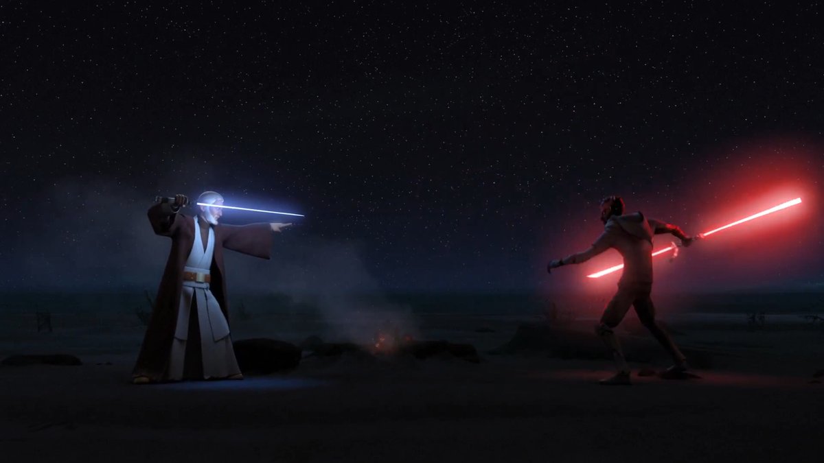 #StarWars #ThrowbackThursday 10 years ago, I had the opportunity to act with Sam Witwer for the 1st time, voicing Obi-Wan Kenobi to his Maul in the classic #StarWarsRebels episode TWIN SUNS! This scene remains one of my career favorites to this day! #TBT #RebelsRemembered ⚔️