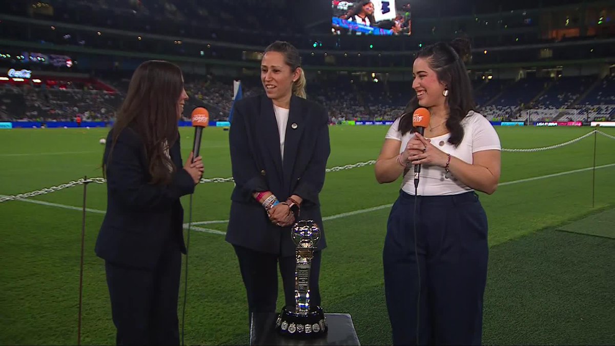🤩🔜 Nuestra Presi, Mariana Gutiérrez nos dio adelanto de lo que veremos y será nuestra Liga…Nos hizo spoiler. 🙊 #NuestroFutFemNuestraFinal | #MTYvsAME