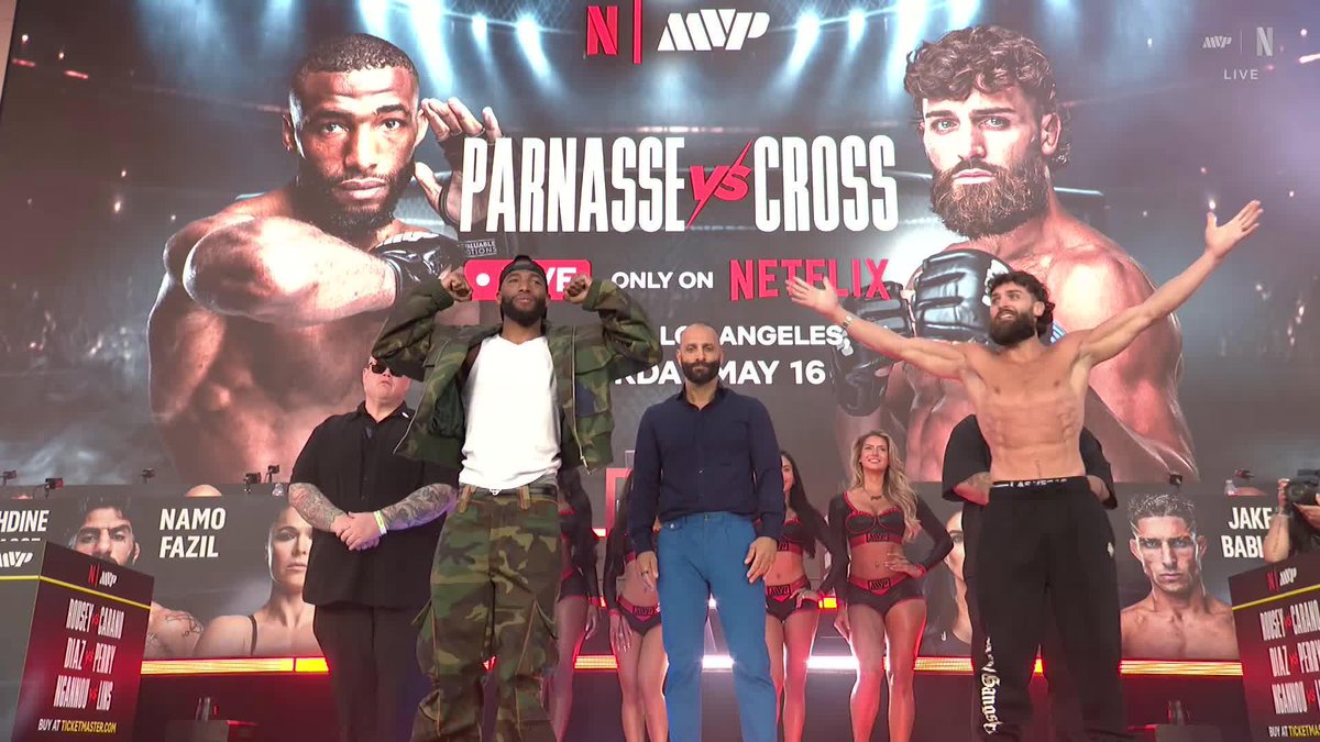 Salahdine Parnasse 🇫🇷🇲🇦 vs. Kenneth Cross : LE PREMIER FACE-À-FACE EST BOUILLANT !! 🔥 Dans la nuit de samedi à dimanche, ne manquez pas les débuts de Salahdine Parnasse aux États-Unis 🇺🇸 #RouseyCarano