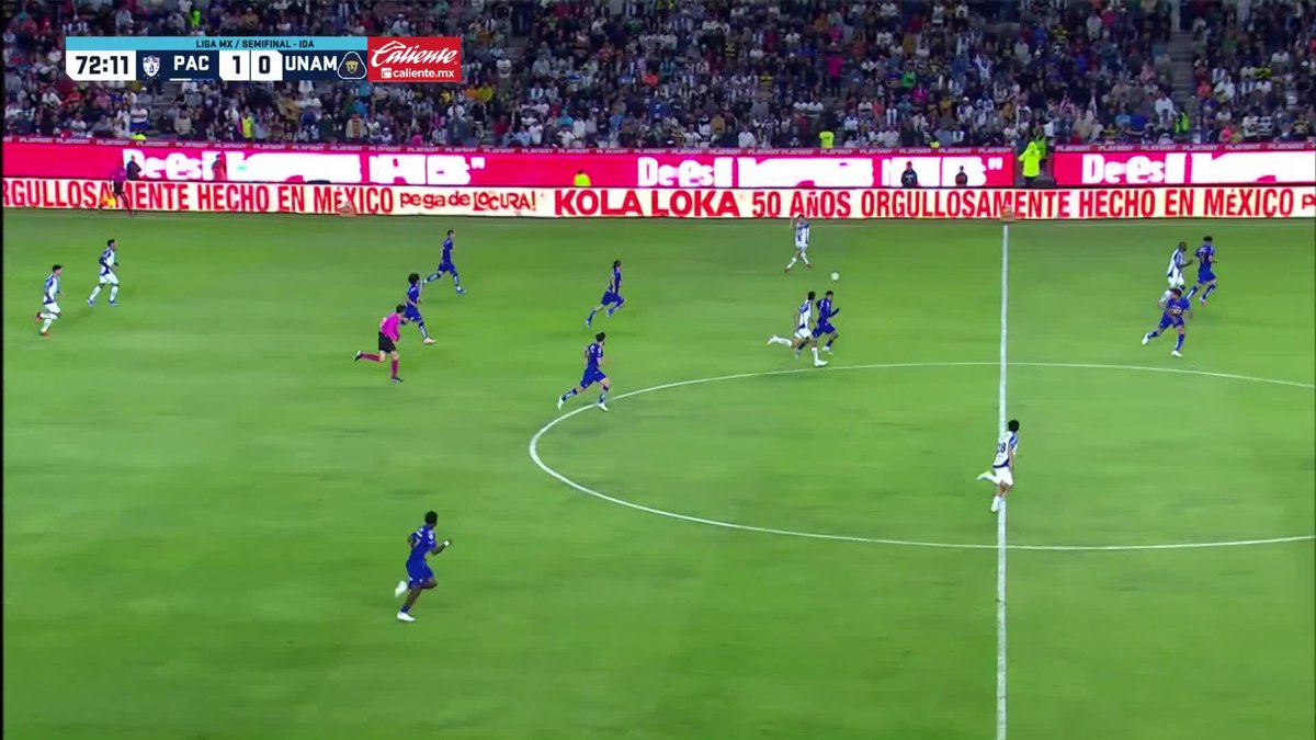¡OTRA VEZ KEYLOR! 🧤🔥 Keylor Navas volvió a salvar a Pumas, los Tuzos siguen insistiendo. 🌬️ Club de Futbol Pachuca 1-0 PUMAS 🐾 #LigaMX 🇲🇽 🔴 EN VIVO, AQUÍ: