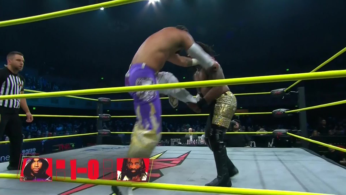 .PRYME Alexander hits the Lumbar Check to even the falls! #TNAiMPACT