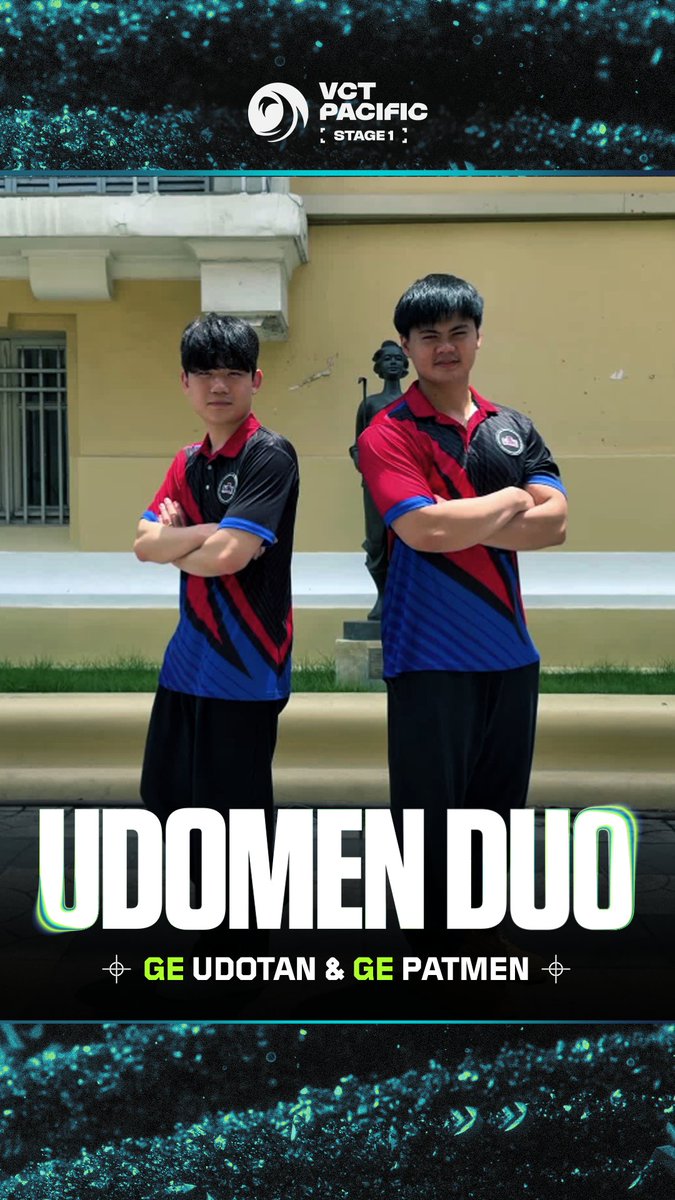 Make way for the new duo in #VCTPacific, UdoMen ✨