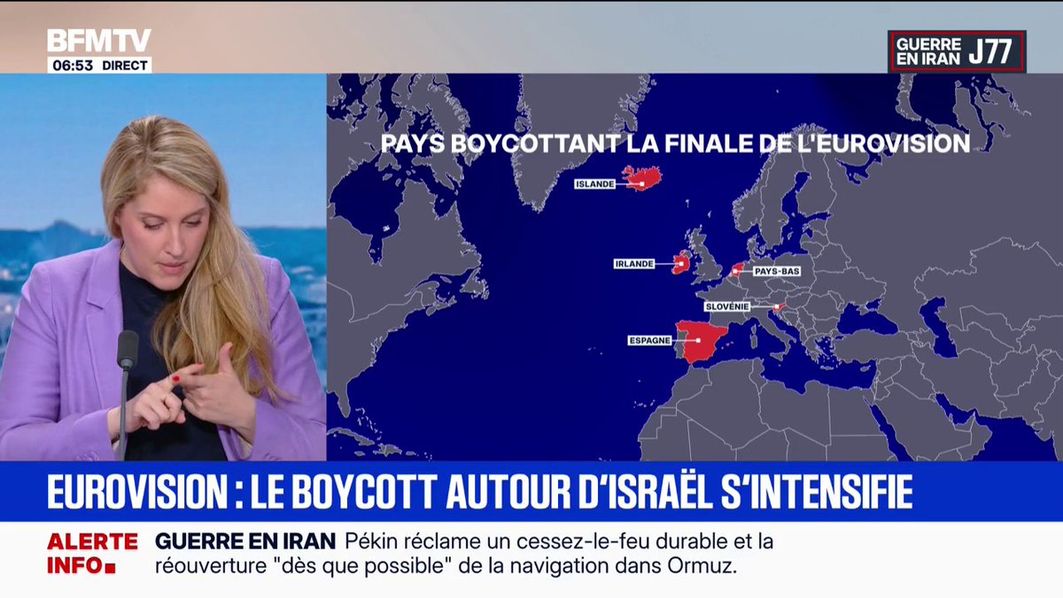 Des pays appellent au boycott de la finale de l'Eurovision 2026 à cause de la participation d'Israël