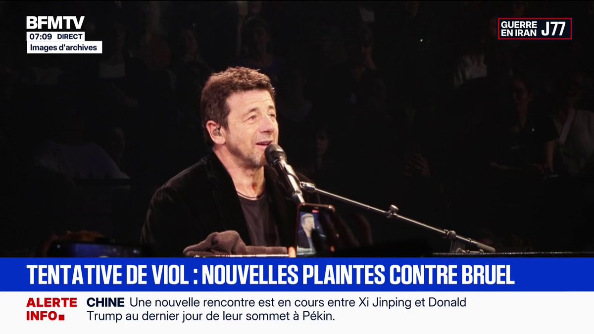 "Ce sont des accusations qui sont infamantes": l'avocat de Patrick Bruel s'exprime après deux nouvelles plaintes pour "agression sexuelle" et "tentative de viol" contre le chanteur
